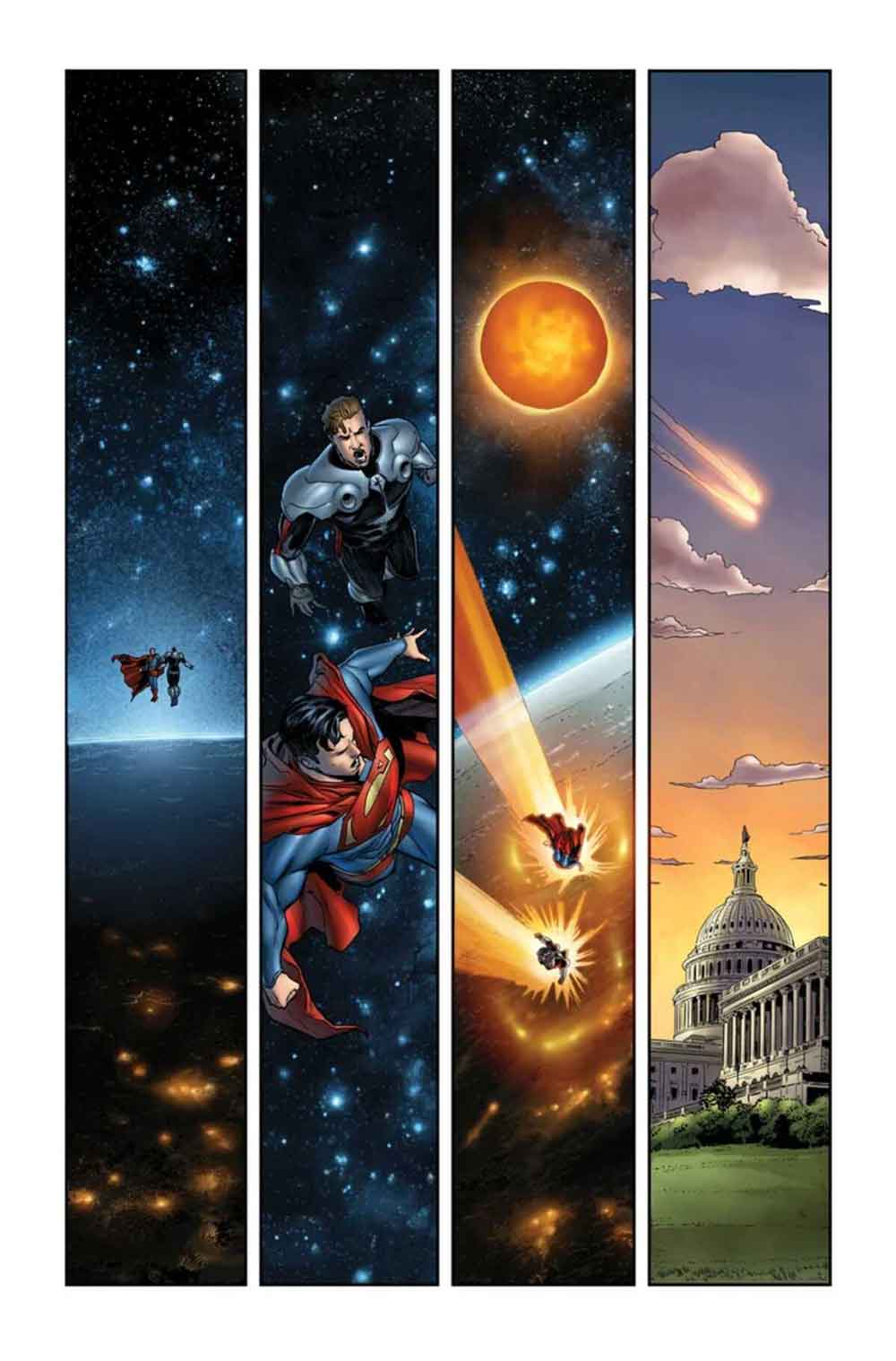 superman en green lantern: blackstars de grant morrison