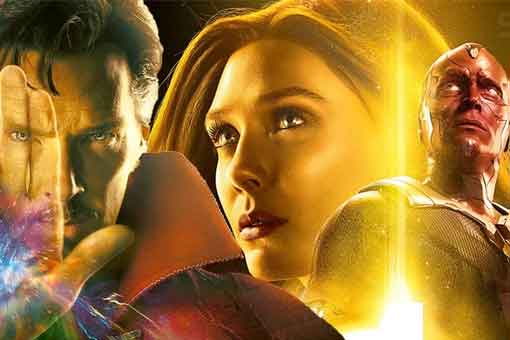 bruja escarlata y vision tendrán gemelos, con la ayuda del doctor strange