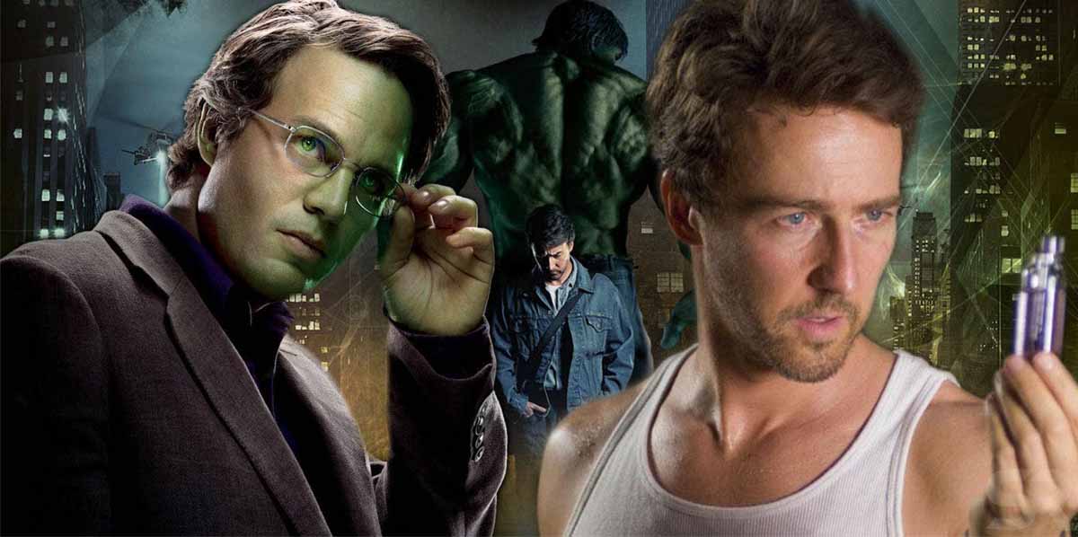 edward norton opinó sobre el hulk de mark ruffalo