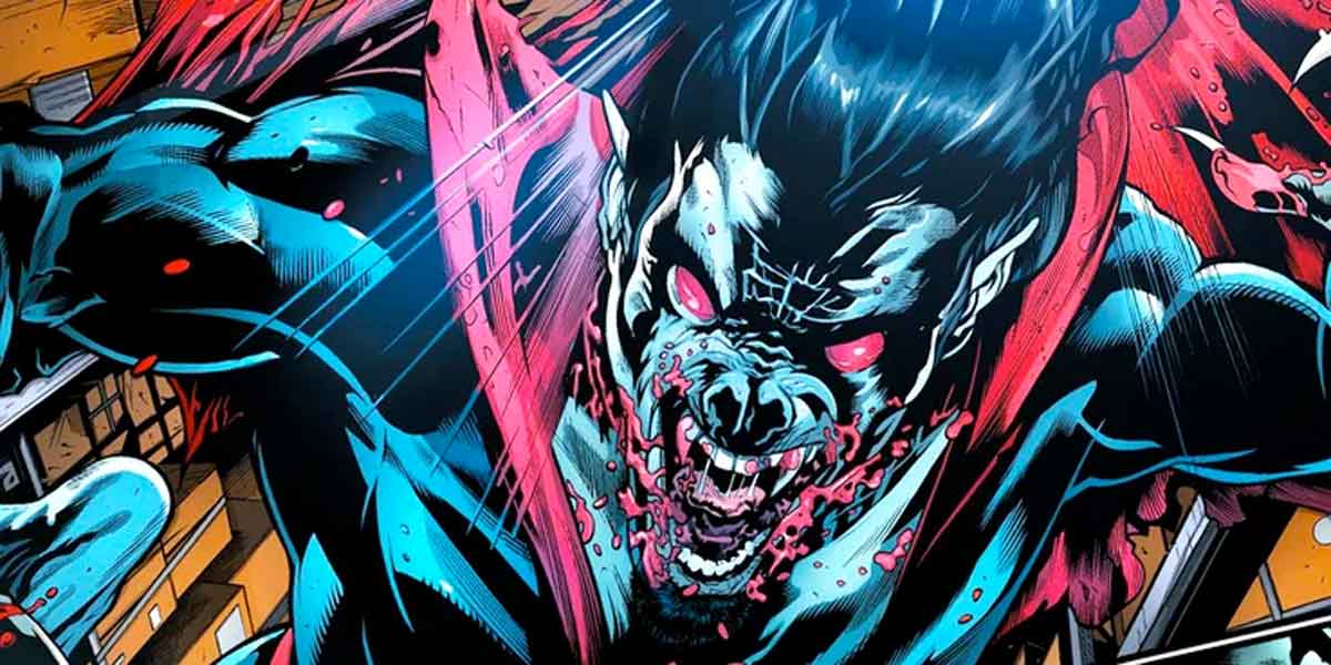 marvel cambia a morbius, el vampiro viviente de forma muy sangrienta