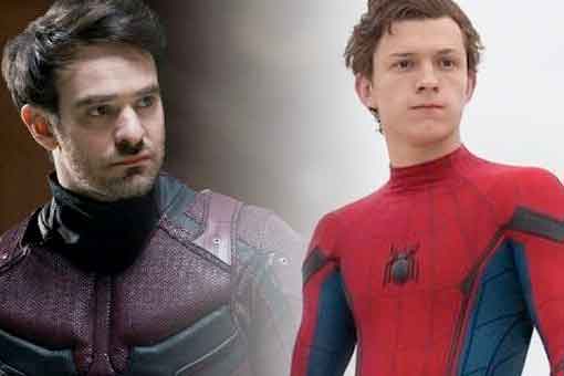 espectacular fan póster de spider-man 3 con daredevil