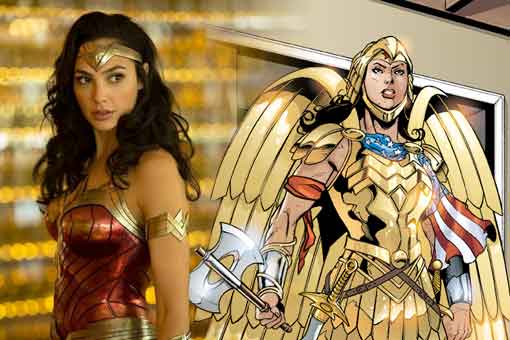 wonder woman 1984: filtran el casco de la espectacular armadura