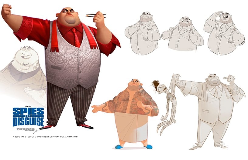 diseño de katsu kimura de josé manuel fernández oli para espías con disfraz