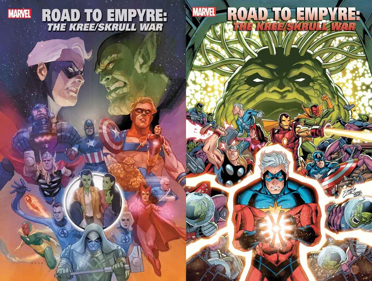 marvel pone las bases para una nueva guerra kree-skrull