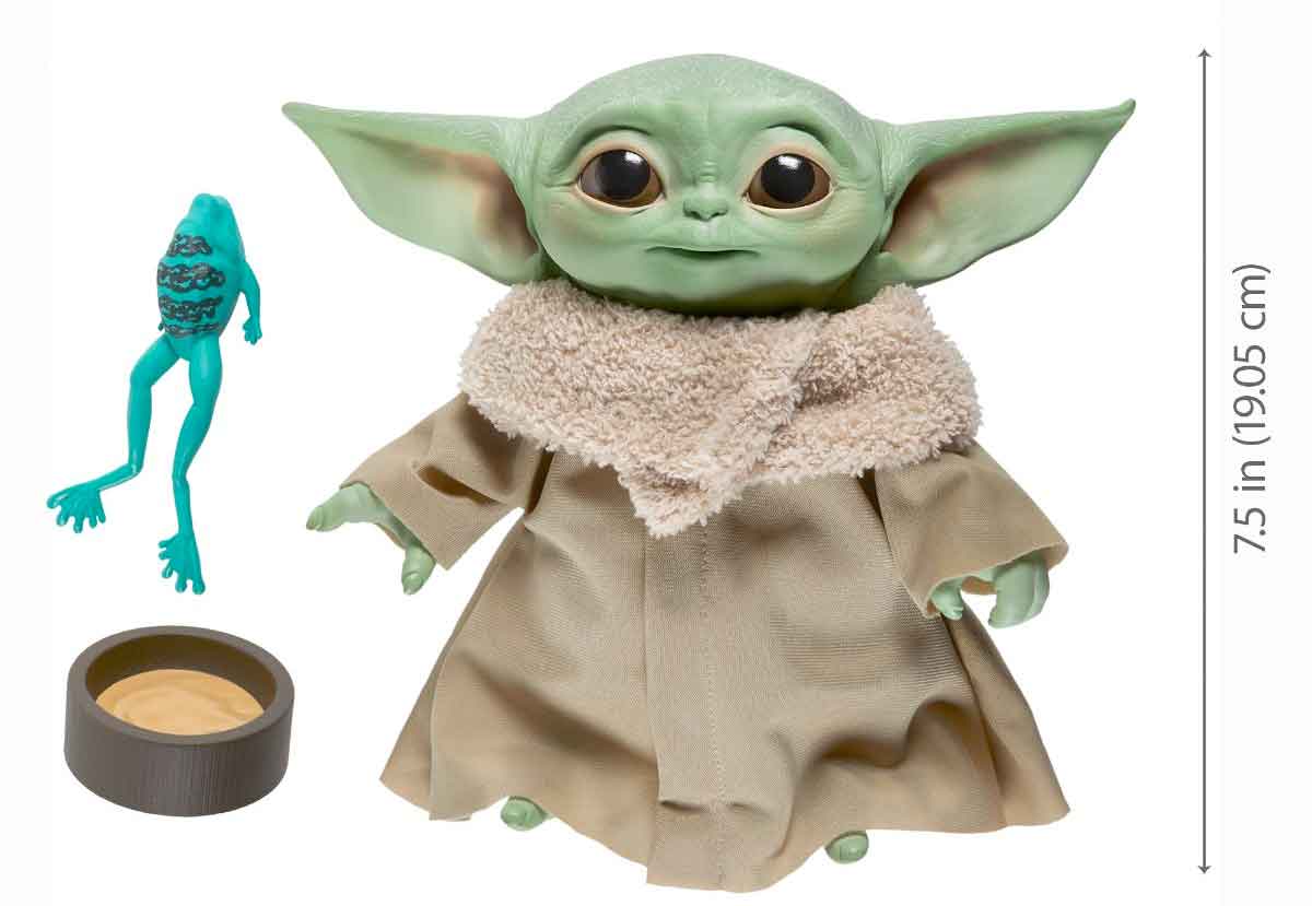 star wars revela los primeros juguetes de baby yoda ¡son adorables!