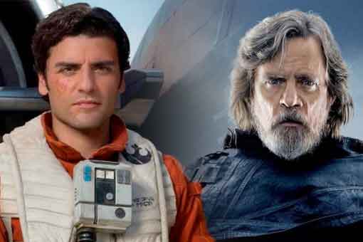 la gran conexión entre poe dameron y luke skywalker