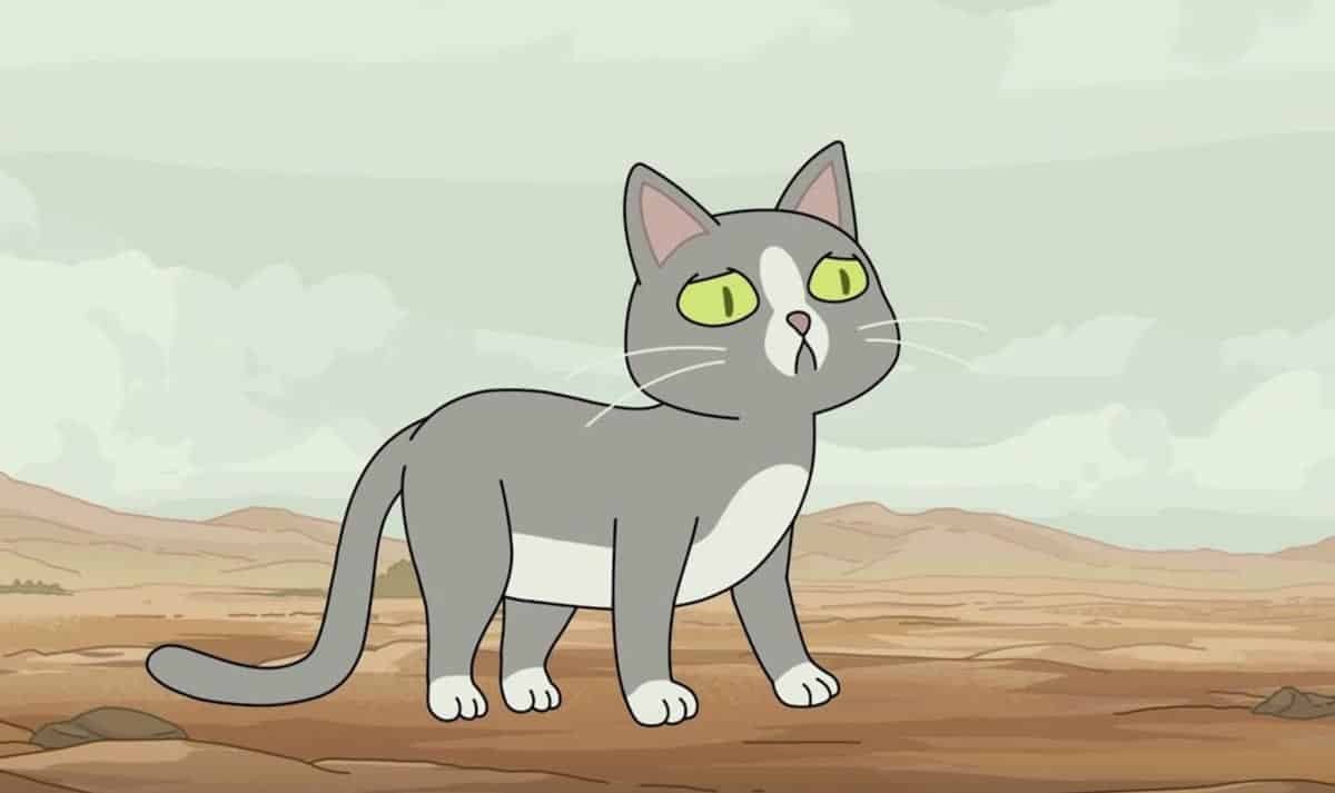 rick y morty: los fanáticos crean teorías sobre el gato parlante