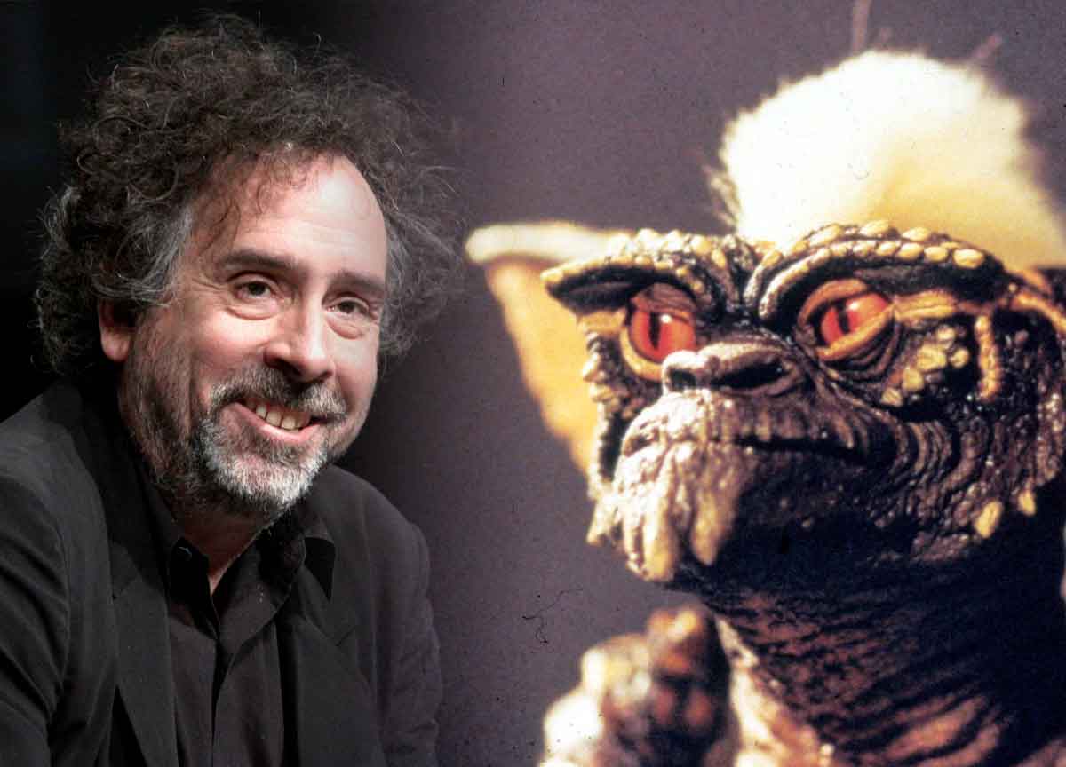 tim burton casi dirige la película de los gremlins (1984)