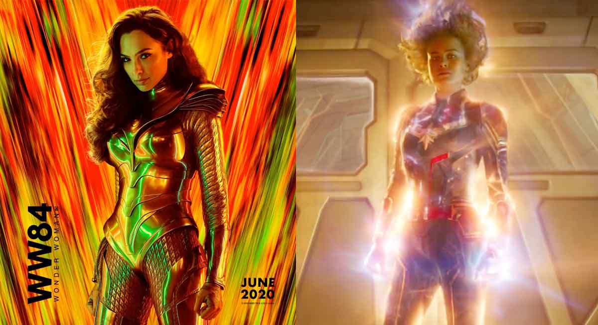 brie larson (capitana marvel) reacciona al tráiler de wonder woman 1984