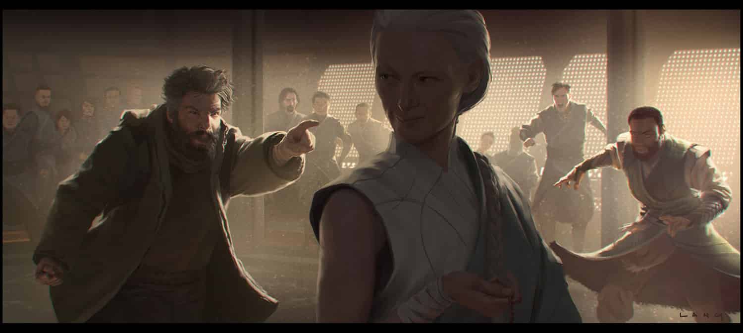 strange y el anciano