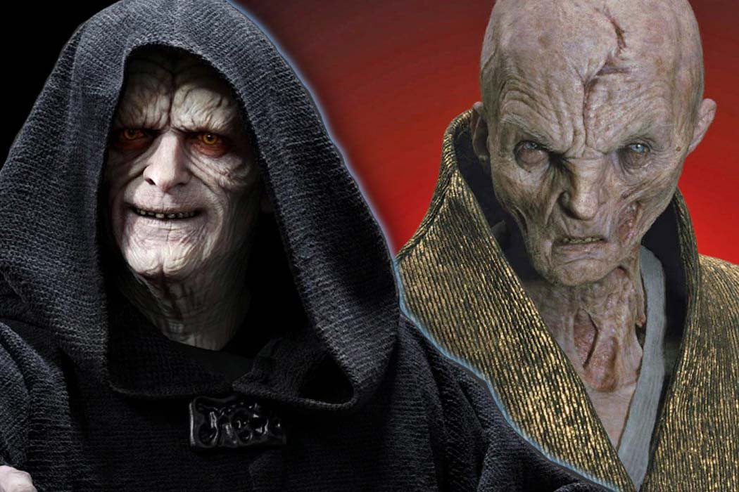 star wars ya había hablado de la conexión de snoke y palpatine