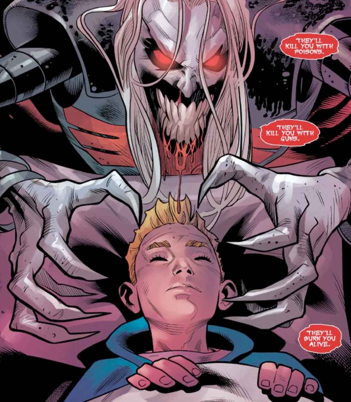 la fusión de los hijos de venom traerá la destrucción al universo marvel