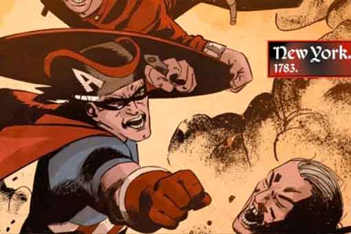 marvel recuerda al capitán américa original de 1783