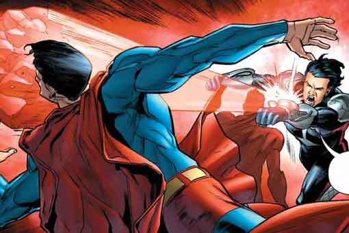 superman ha sido brutalmente asesinado por su propio hijo