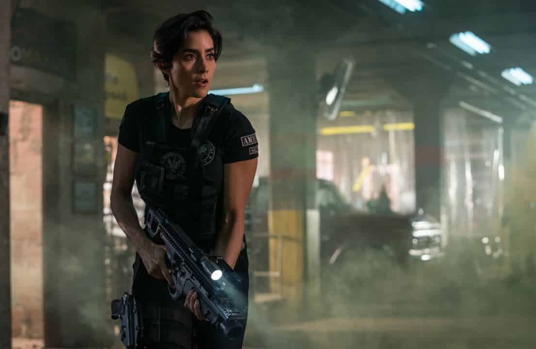 paola nuñez como rita la nueva capitana de la policía en bb3 