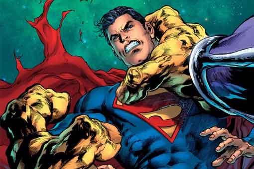 dc comics presenta la brutal batalla de superman contra mongul