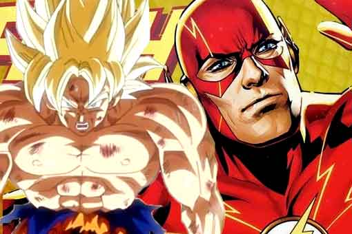 the flash confirma que dragon ball z existe en el universo dc comics