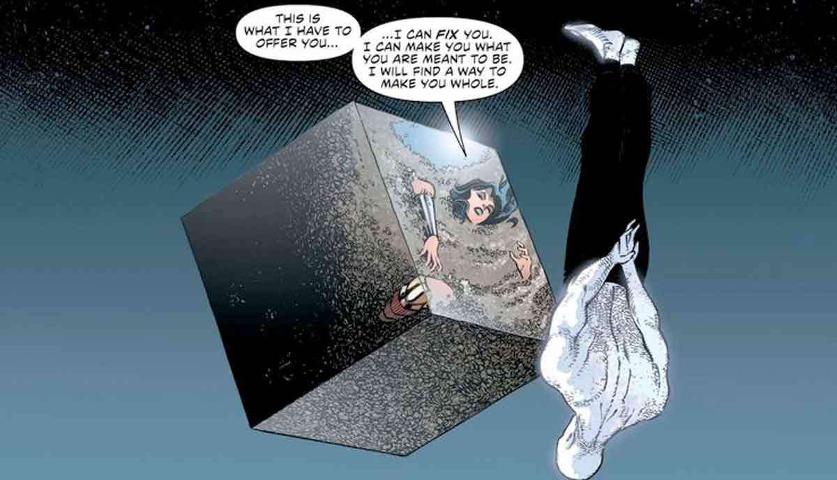 wonder woman hace una alianza mortal con el peor personaje de dc comics