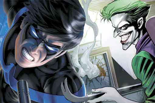 joker regresa para matar a nightwing como ya hizo con robin