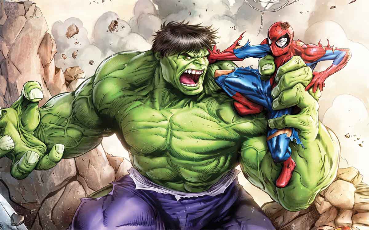 spider-man descubrió cómo matar a hulk