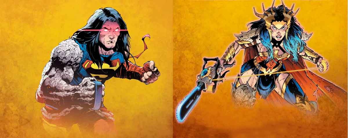 superman y wonder woman