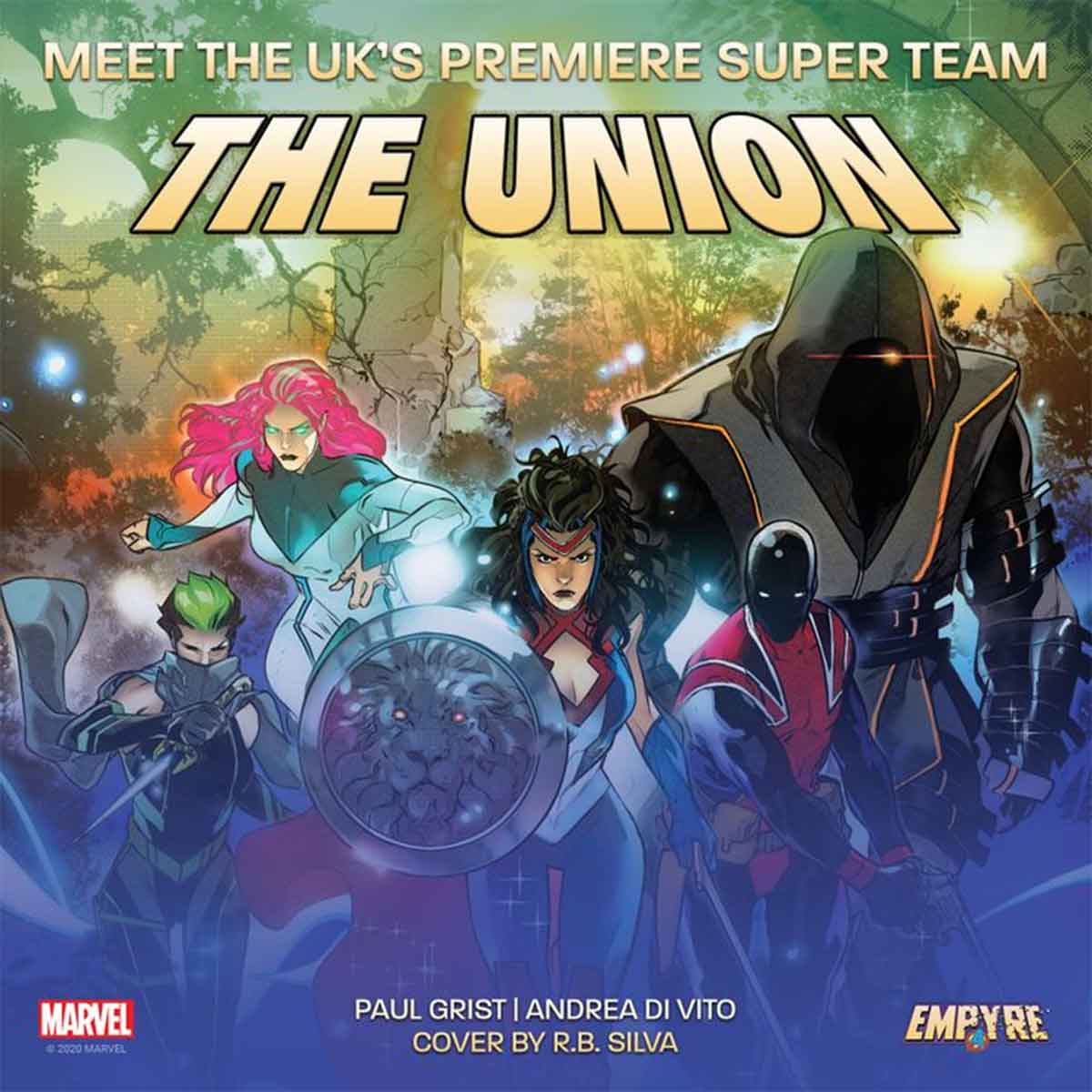 marvel presenta un nuevo súper equipo de héroes del reino unido