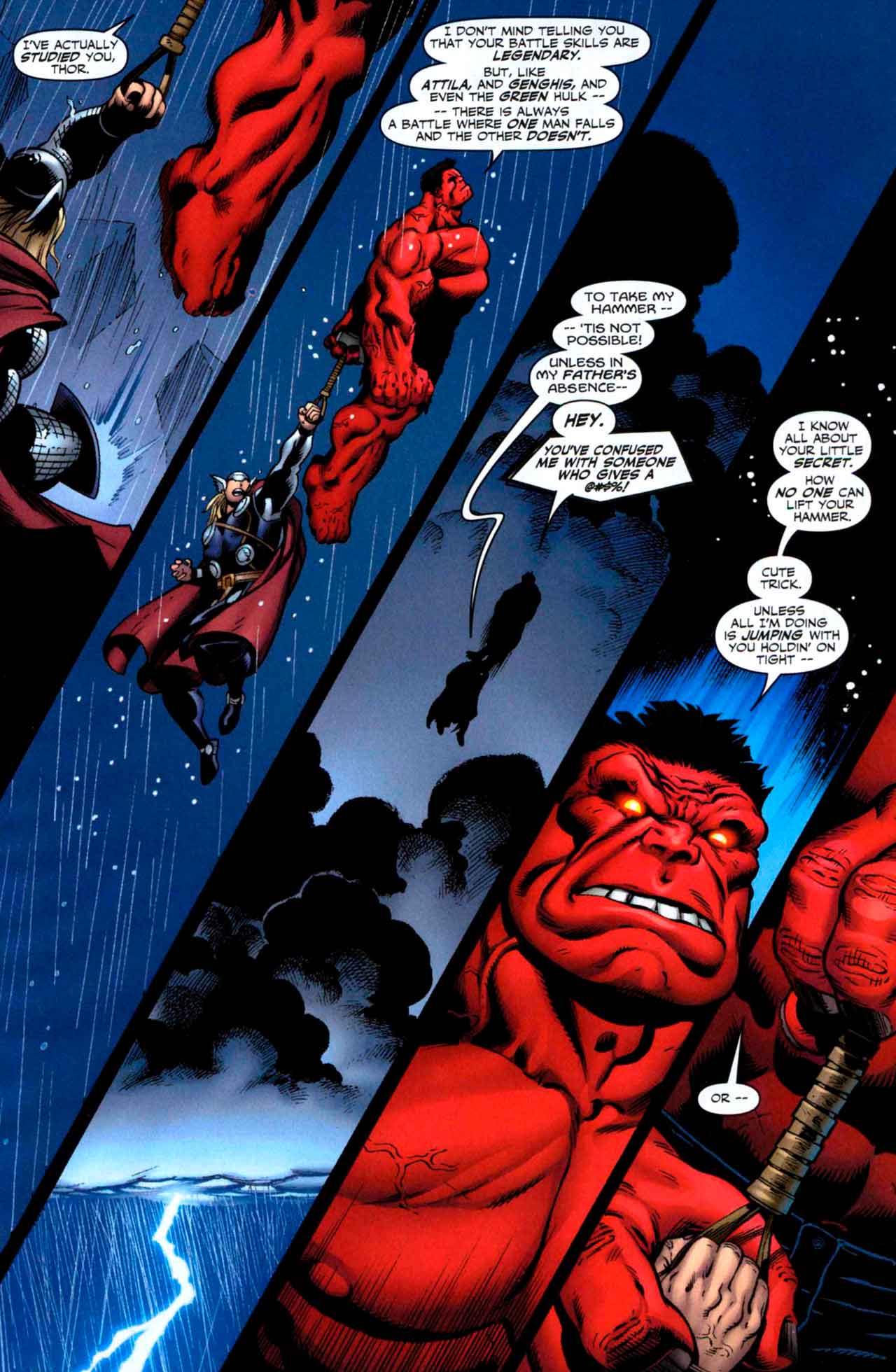 red hulk mjolnir