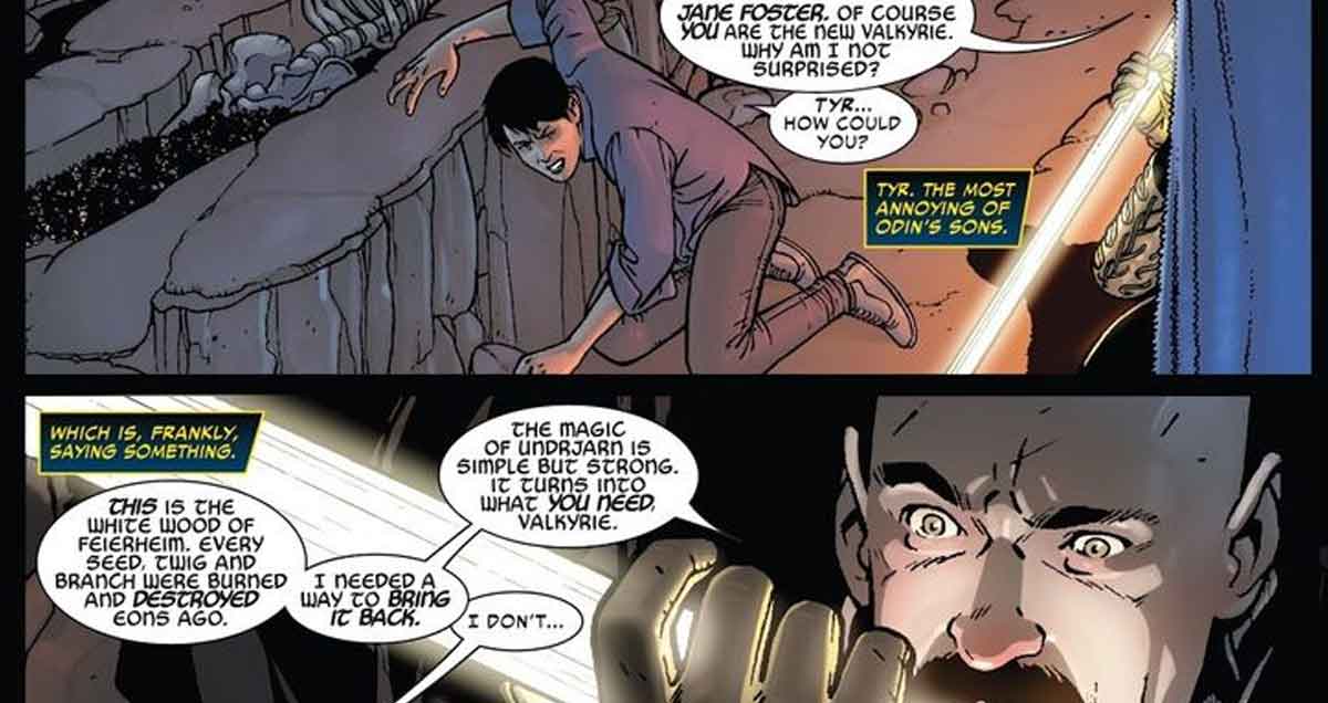 marvel crea el arma definitiva que es superior al martillo de thor