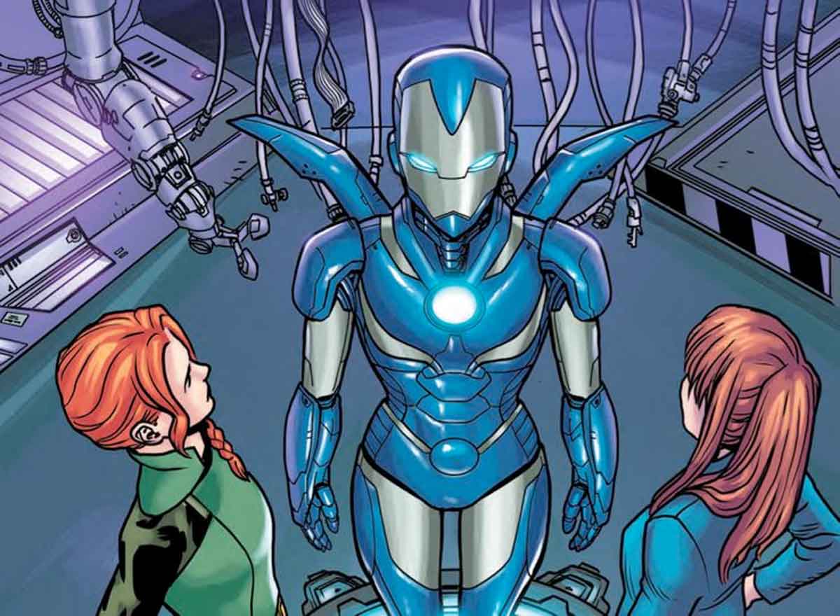 la armadura con la que salvarán a iron man / tony stark