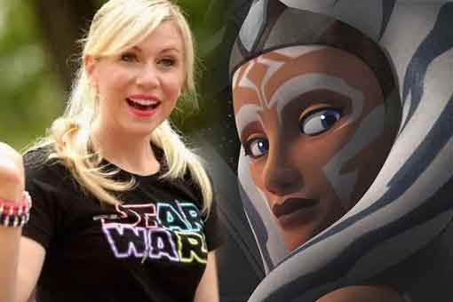 reacción de la actriz de voz de ahsoka tano por no interpretarla en acción real