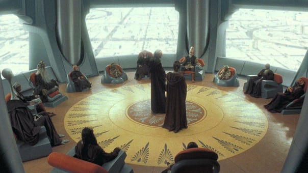 consejo jedi un grupo de tontos