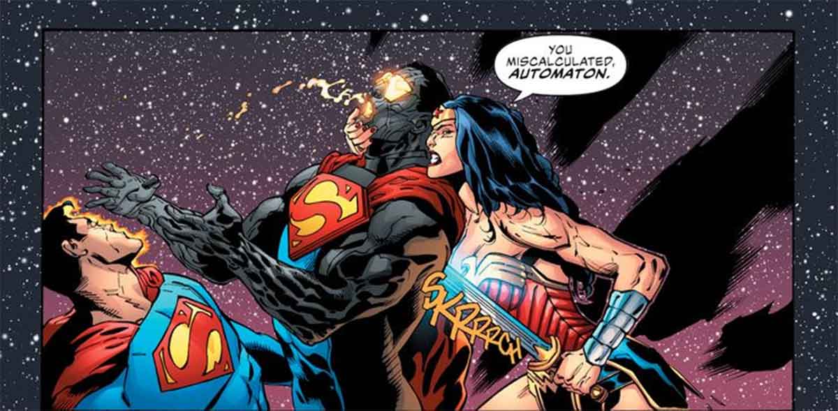 superman entrega el arma más mortal a su enemigo más implacable