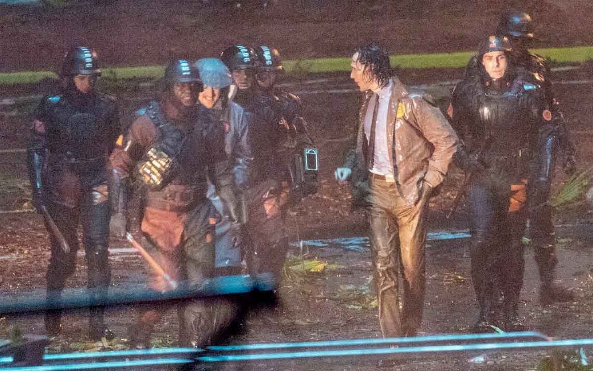 filtran escenas del rodaje de la serie loki y primera imagen de lady loki