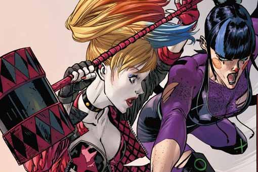 harley quinn vs novia del joker punchline