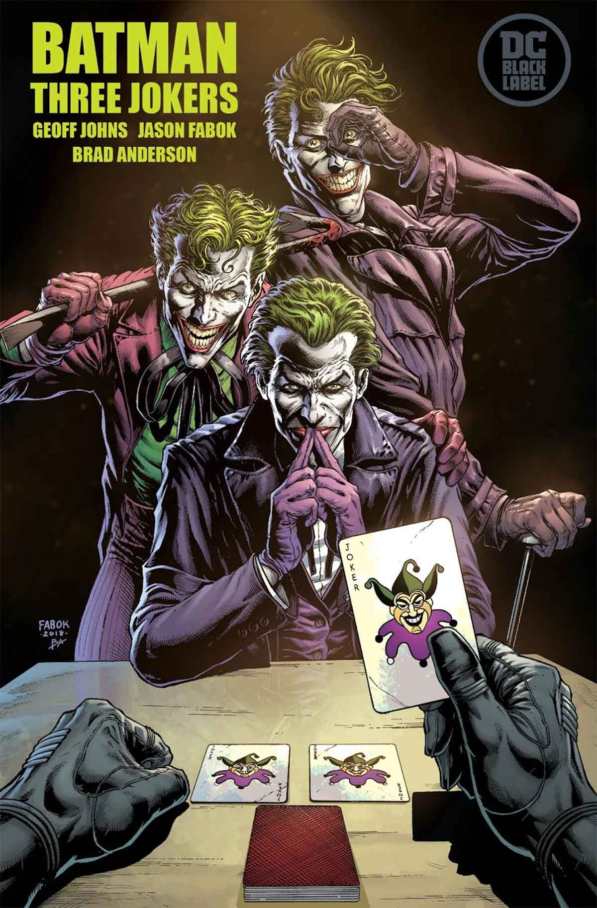 batman: tres jokers de dc comics