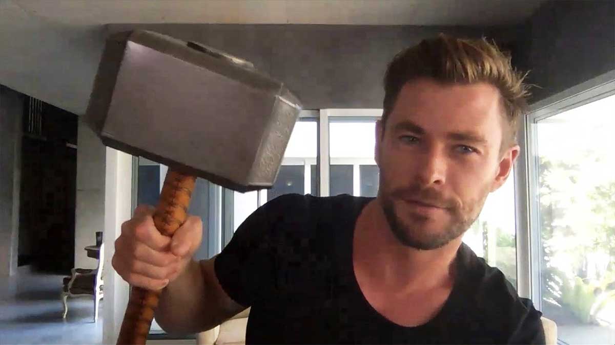 chris hemsworth revela que objetos de marvel se quedó de los rodajes