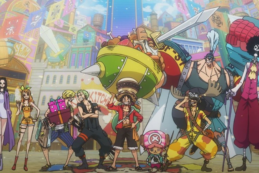 one piece: estampida fotograma