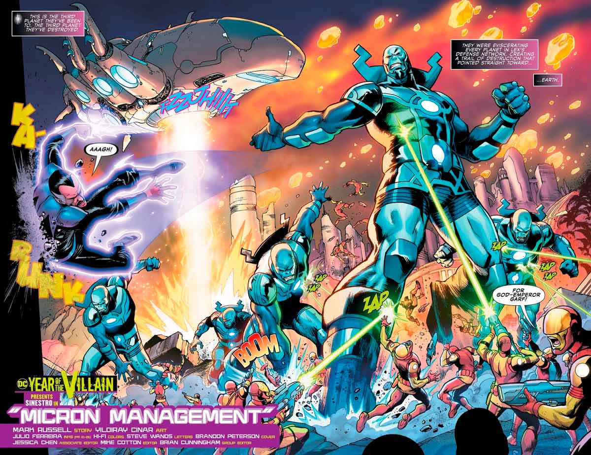 sinestro: el año del villano