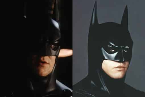 test de cámara de christian bale con el traje de batman de val kilmer