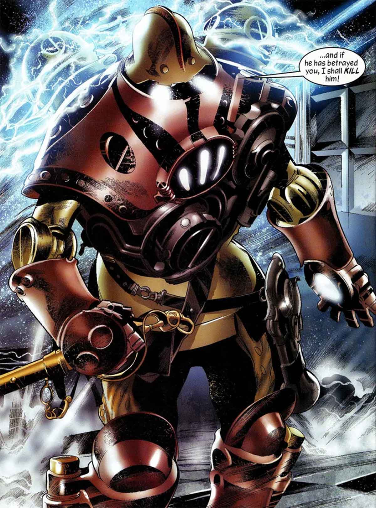 iron man creó su armadura más impresionante el año 1602