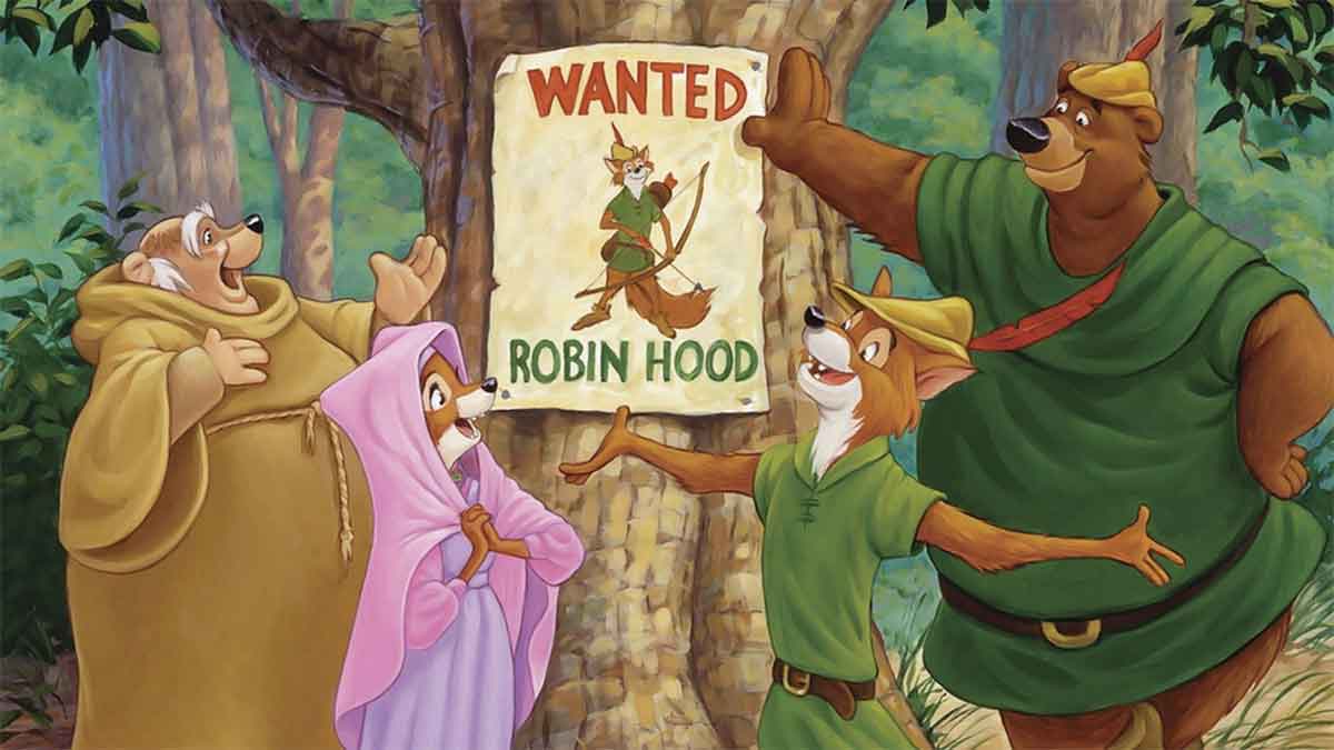 disney hará un remake de acción real de robin hood (1973)