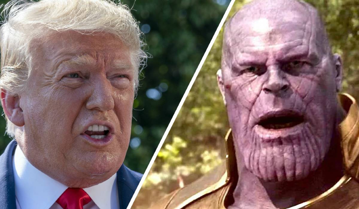 ¿el discurso de thanos estaba inspirado en donald trump?