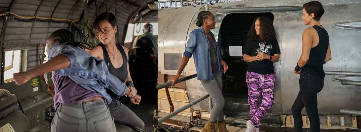 charlize theron es una guerrera inmortal en su nueva película de netflix