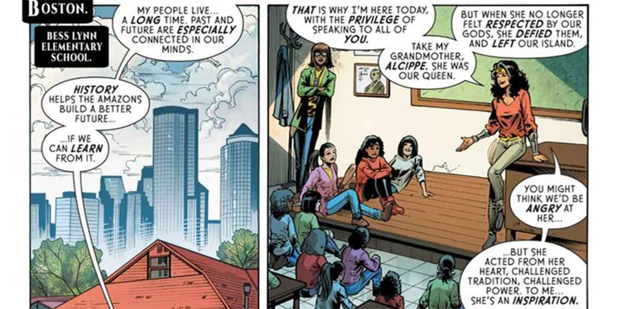 wonder woman revela la diferencia entre humanos y amazonas