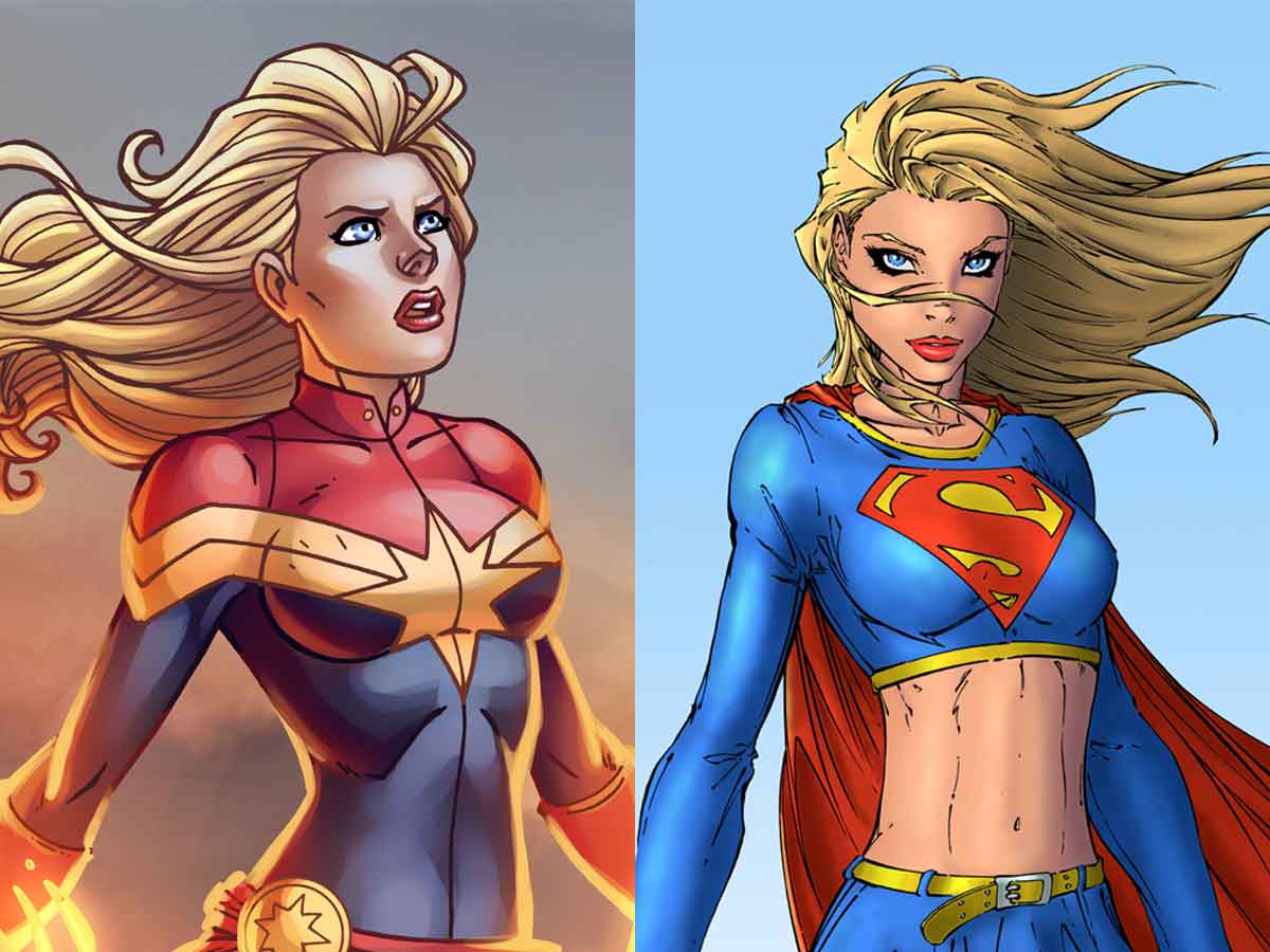 ¿por qué supergirl y capitana marvel tiene el mismo apellido?