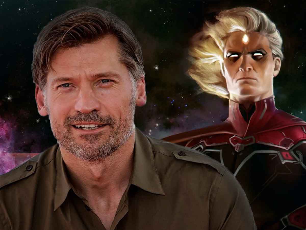 espectacular fan art de nikolaj coster-waldau como adam warlock