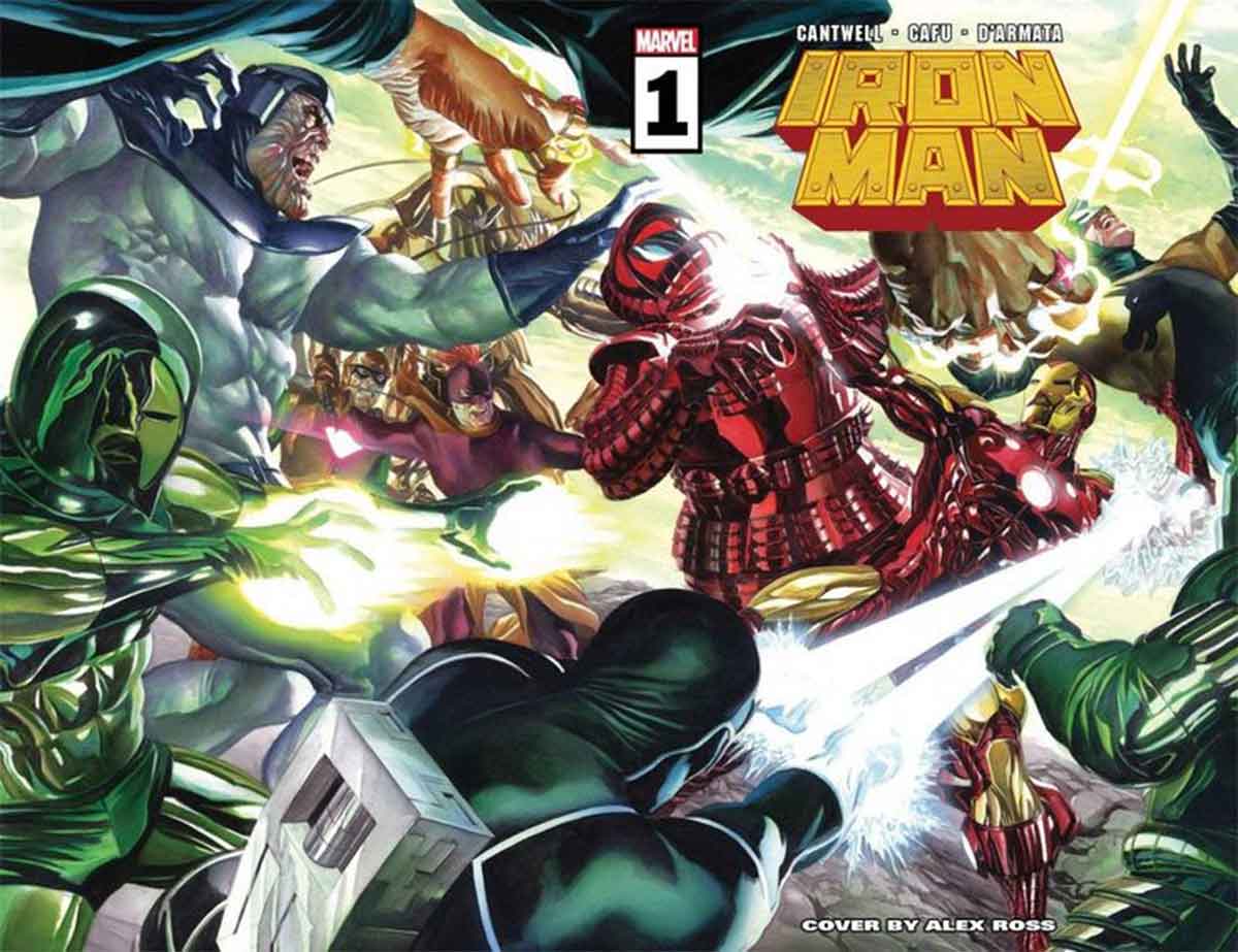 marvel reinicia a iron man con una nueva armadura