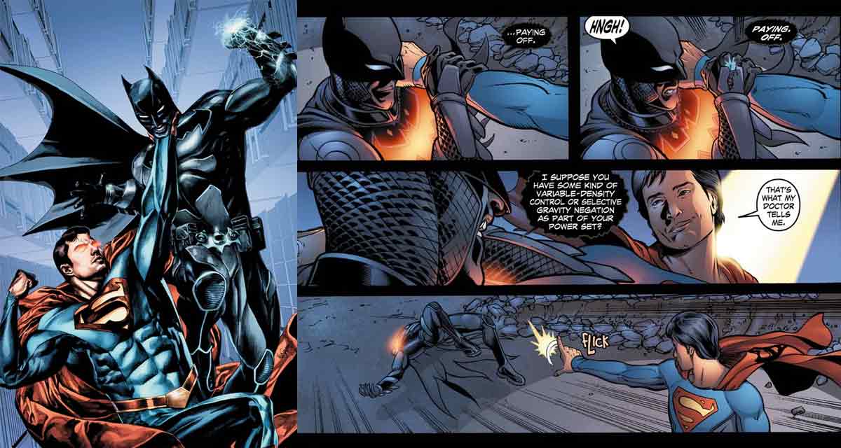 motivo por el que batman nunca apareció en la serie de smallville