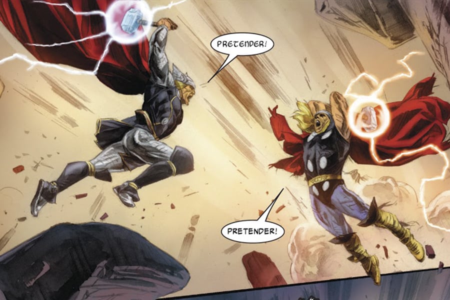 god of thunder vs clone