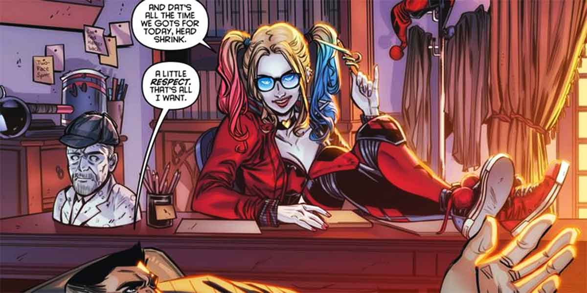 Harley Quinn está poniendo a los villanos de DC Comics en terapia harley quinn está poniendo a los villanos de dc comics en terapia